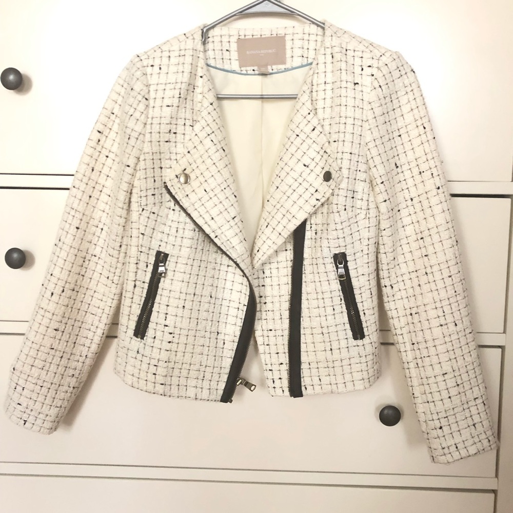 Banana Republic tweed jacket